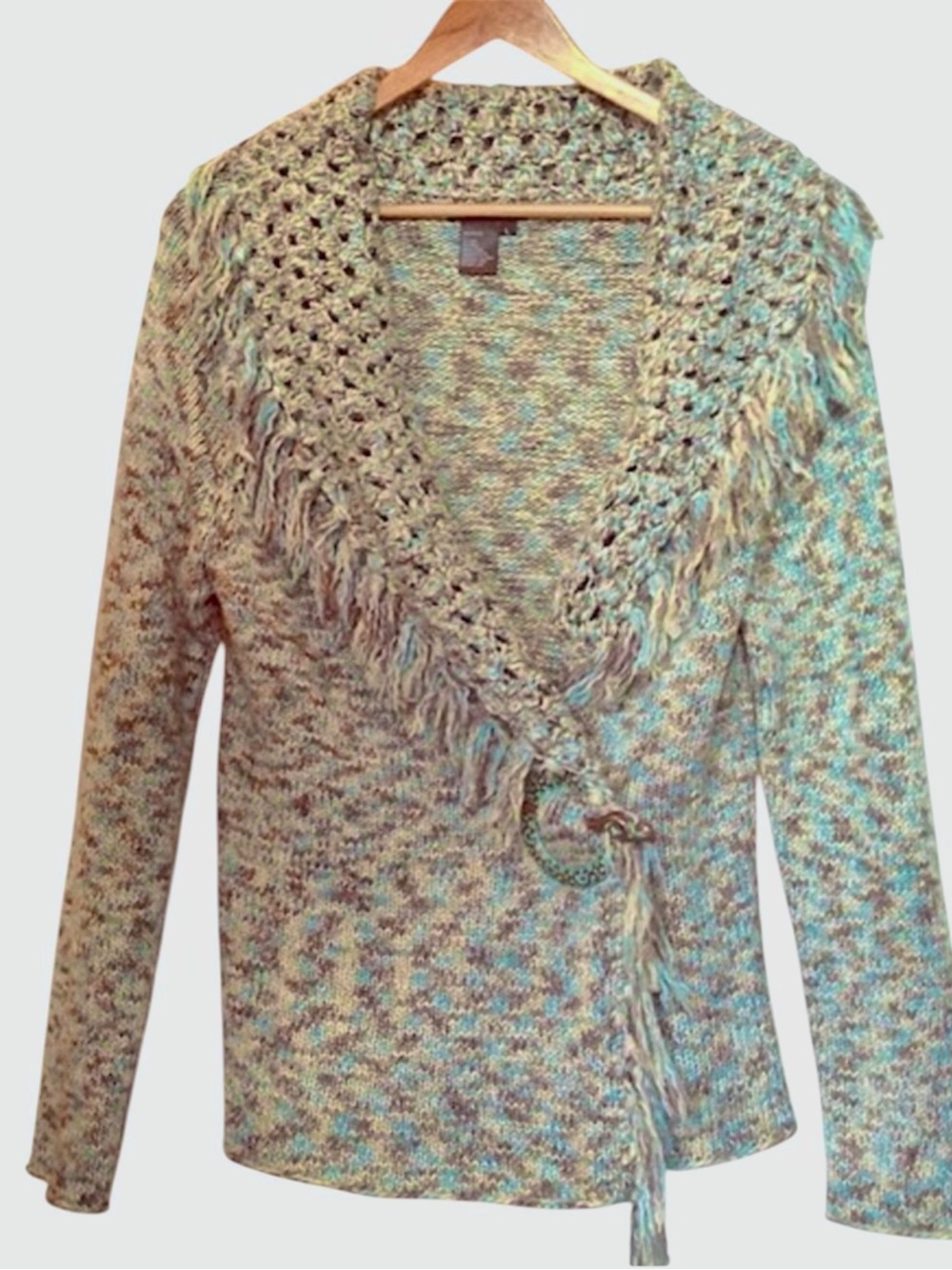 Copper Clasp/Knit Sweater